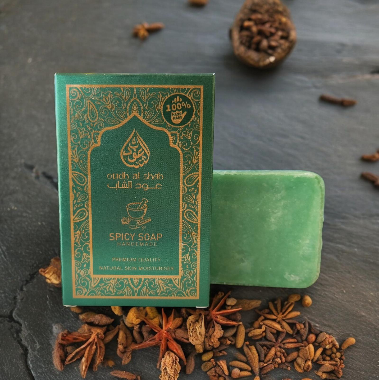 Oudh Al Shab’s Natural Handmade Spicy Soap – 100g
